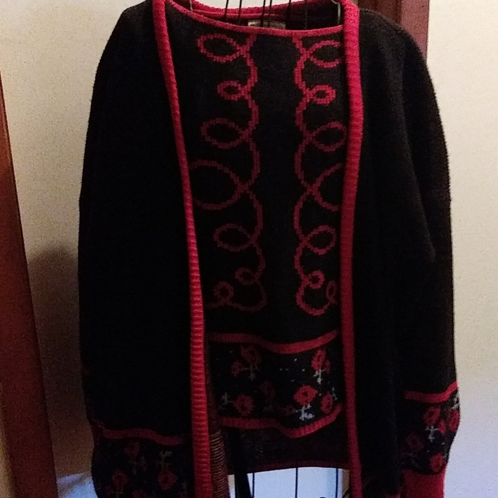 Sweater Top w/ Jacket
